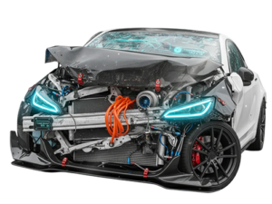 Дефектовка после дтп на Changan Lamore